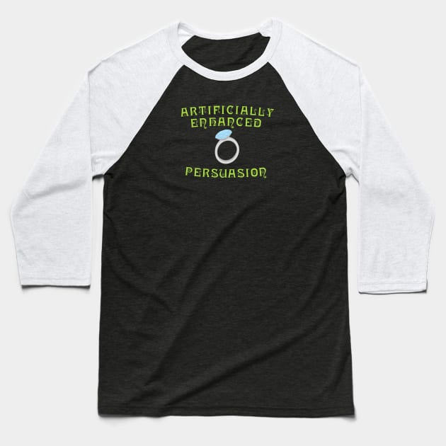 Diamond Enhanced Persuasion Baseball T-Shirt by mDan